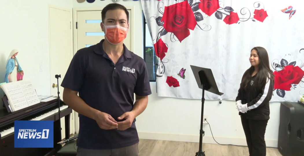 Odalys Molina Martinez - First Female Latina Drum Major - Interview on Spectrum News